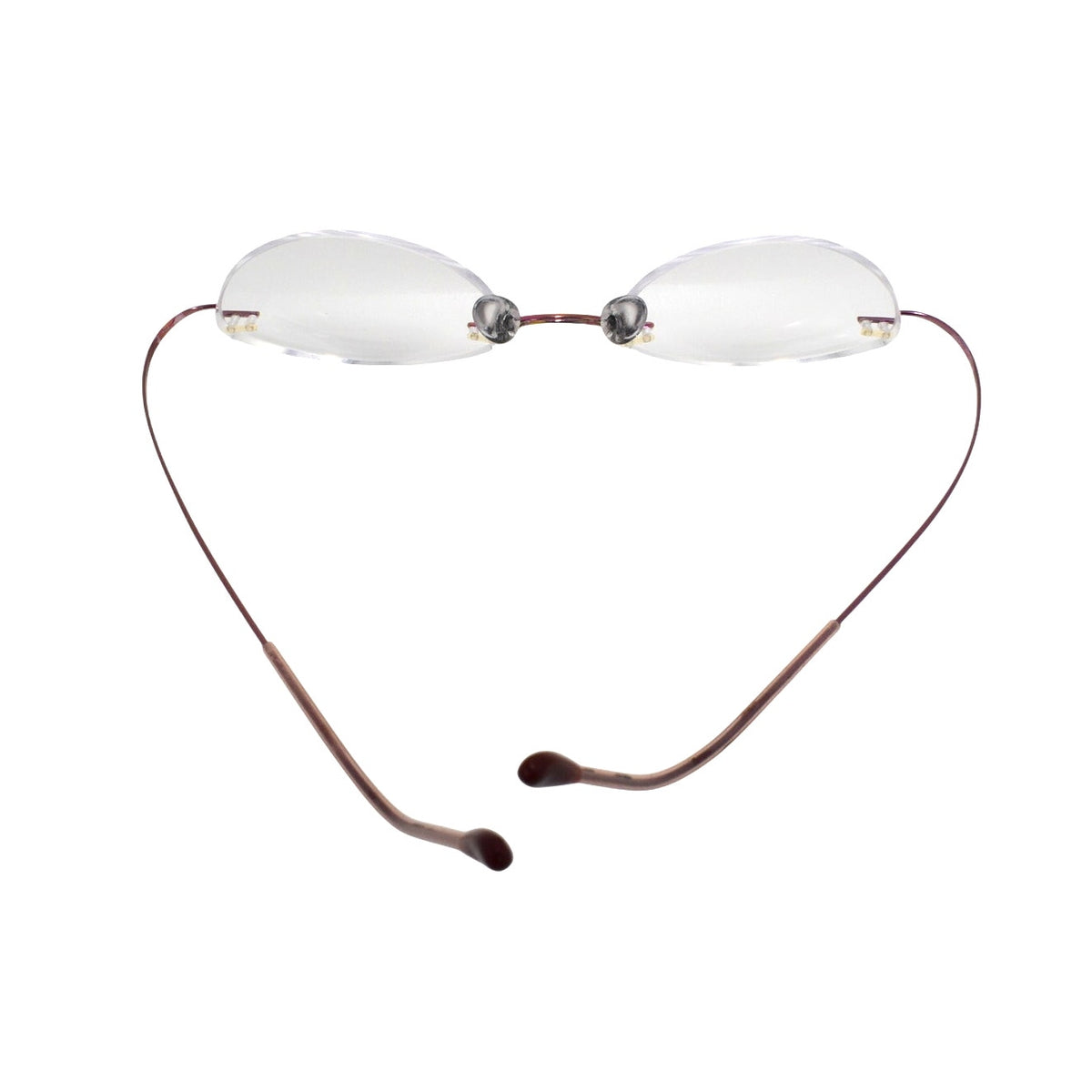 Silhouette 7395 40 Purple Rimless Eyeglasses FRAMES ONLY - GOOD CONDITION