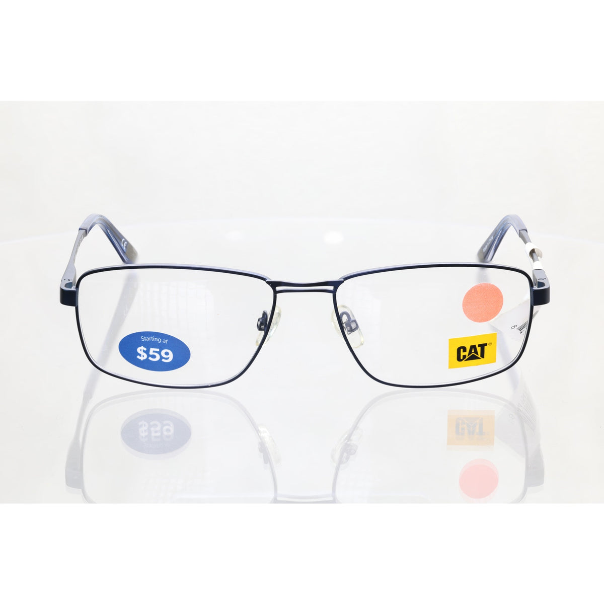Caterpillar CTO 3017 Col.006 blue eyeglass frames, photo 3 of 8