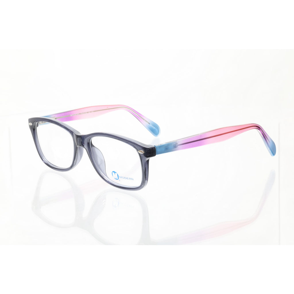 Modern Phase Blue (Blue/Pink) 52-17-145mm Eyeglasses FRAMES ONLY - NEW CONDITION