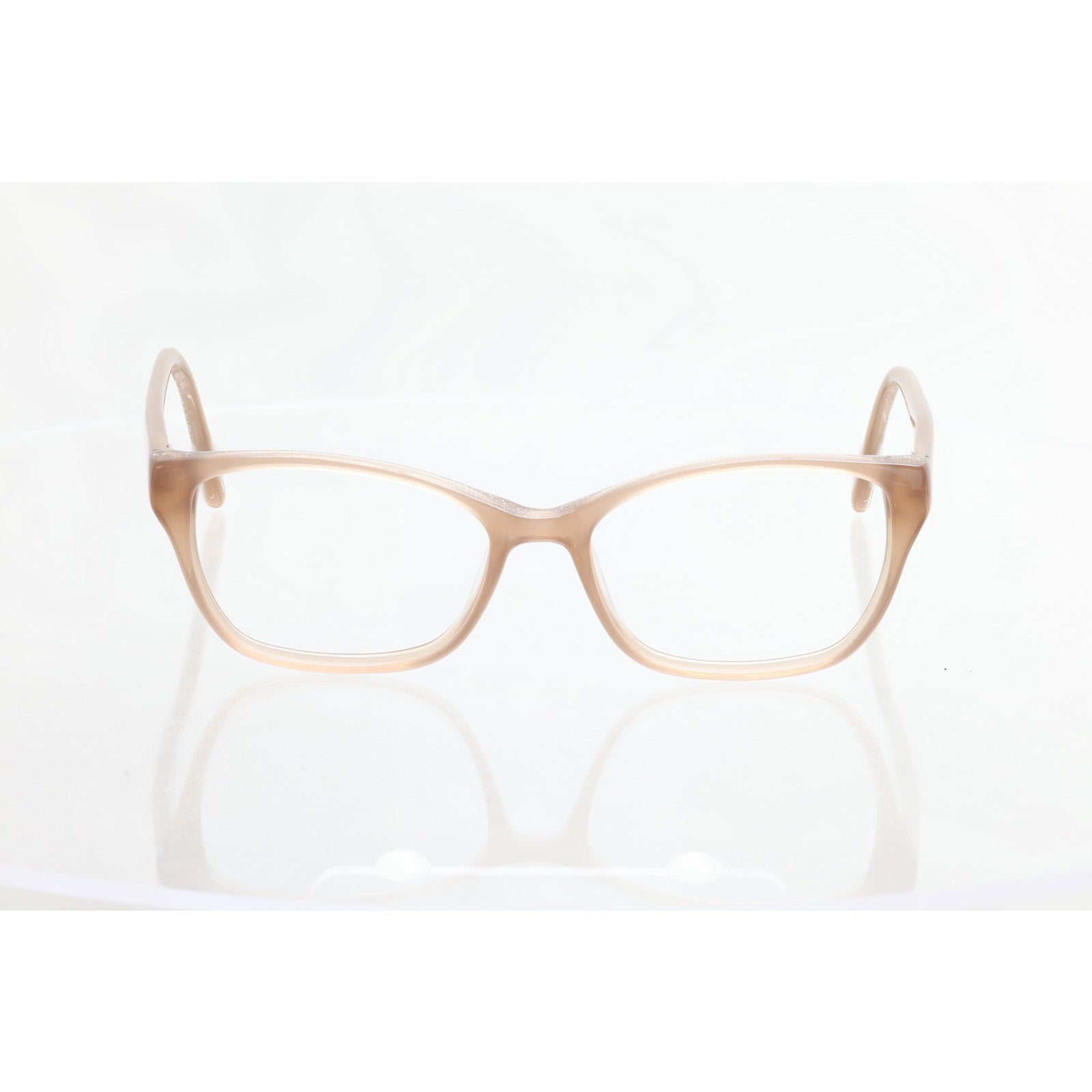 Badgley Mischka Tashie 52-16-135 Sand Eyeglass FRAMES ONLY - VERY GOOD CONDITION