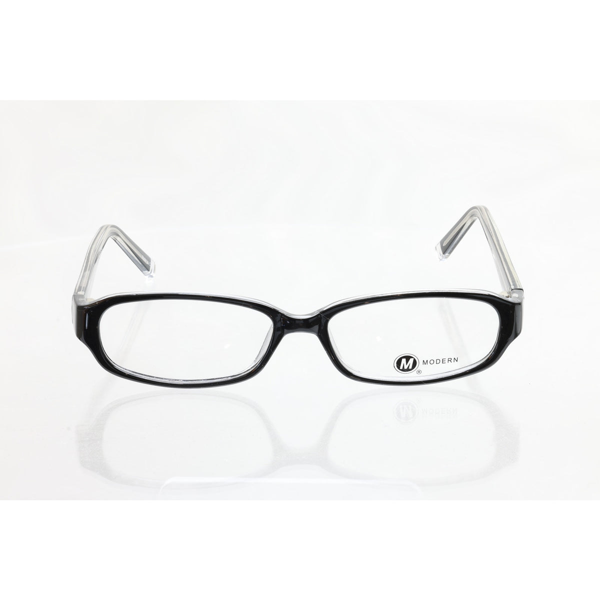 Modern Agree black eyeglass frames, photo 3 of 8