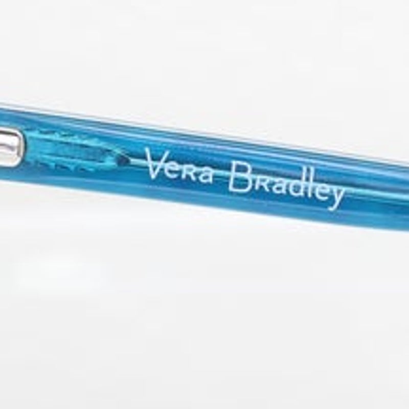 Vera Bradley Mattie blue/pink/red kids' eyeglass frames, photo 7 of 8