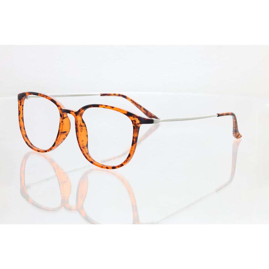 Eyebuydirect Strike brown/silver eyeglass frames