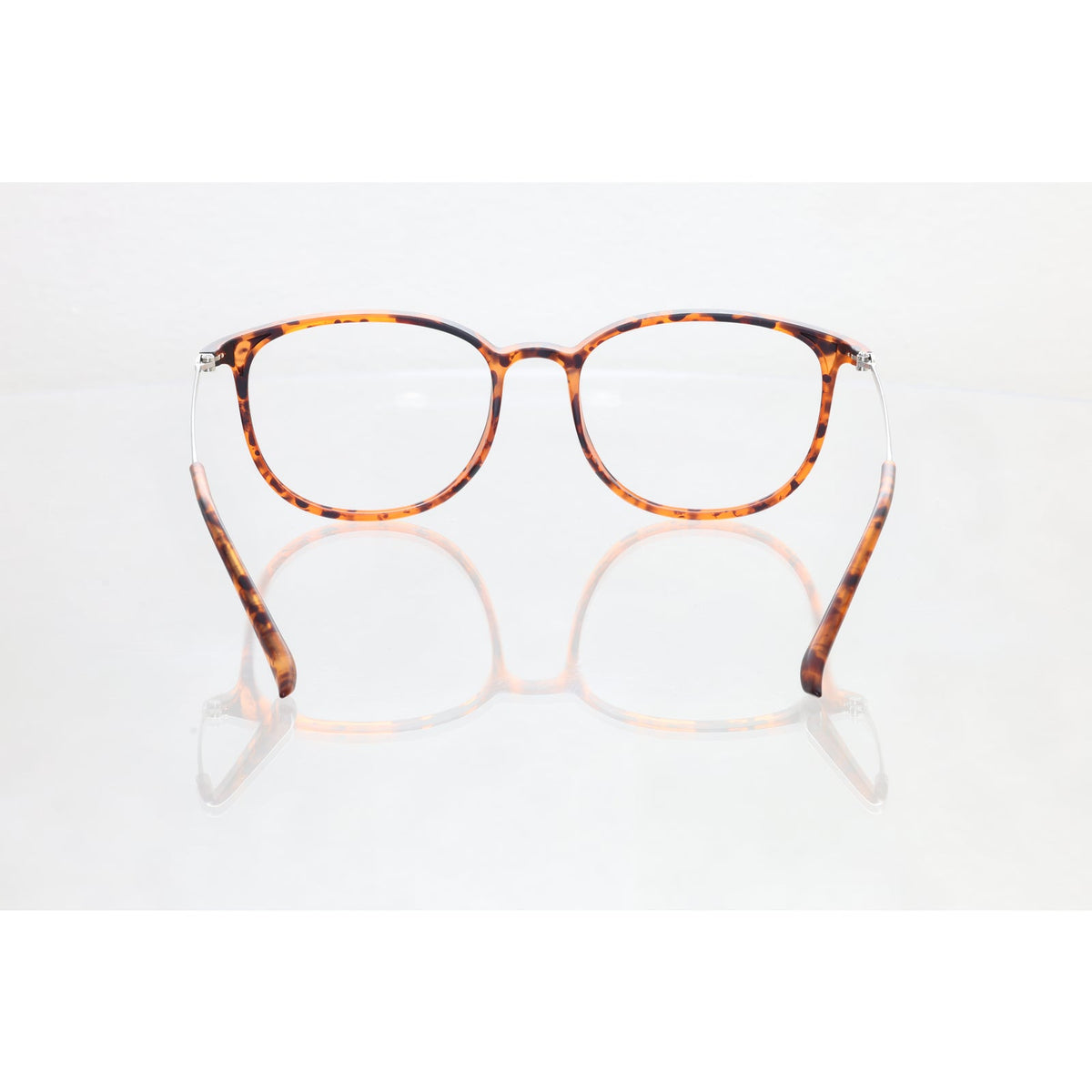 Eyebuydirect Strike brown/silver eyeglass frames, photo 5 of 7