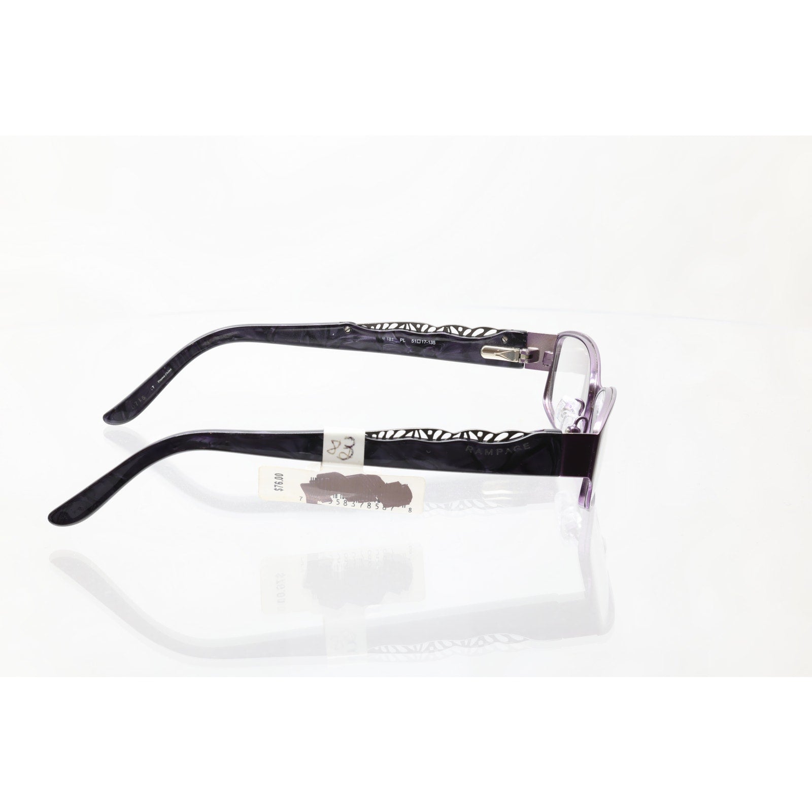 Rampage R181 PL (Plum) 51-17-135 mm Eyeglasses FRAMES ONLY - NEW CONDITION