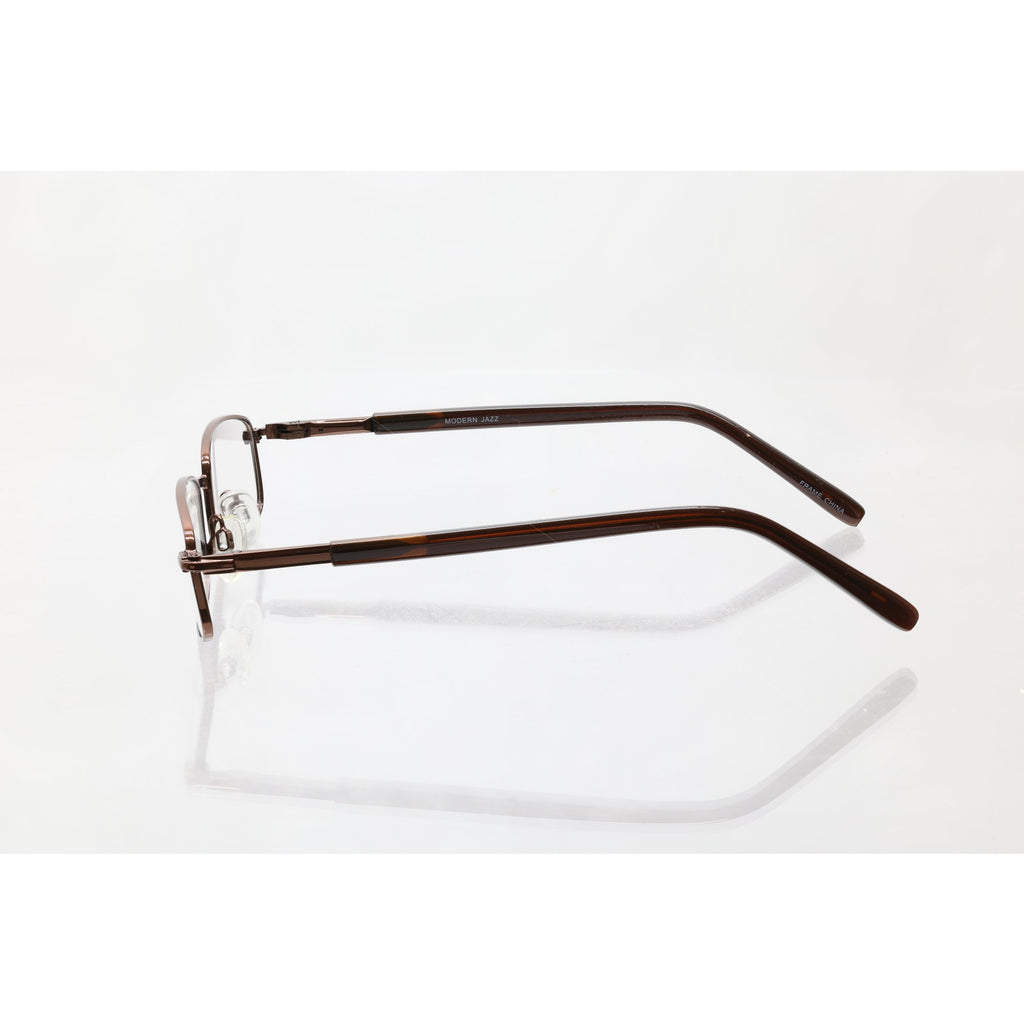 Modern Jazz Brown 52-18-140mm Eyeglass FRAMES ONLY - NEW/WITHOUT TAGS