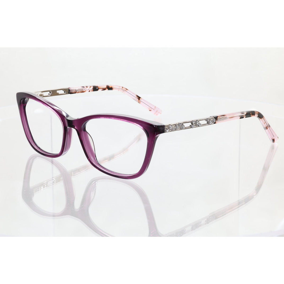 Bebe BB5174 (500) plum eyeglass frames