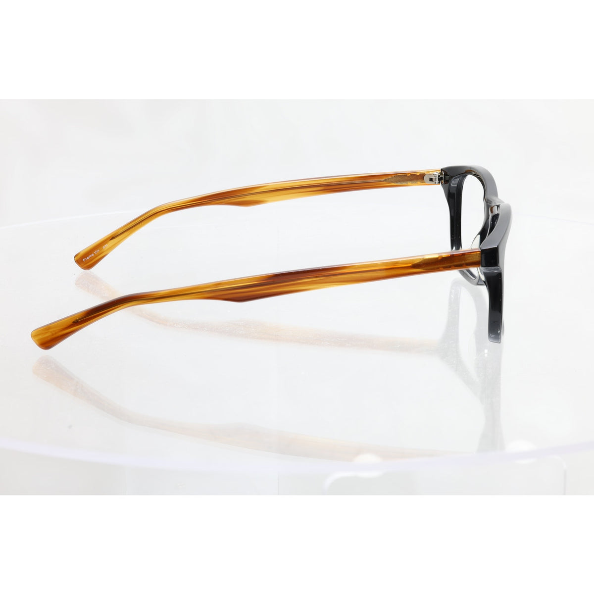 Heart 3210 Black/Blonde Havana 54-17-145mm Eyeglass FRAMES ONLY - GOOD CONDITION
