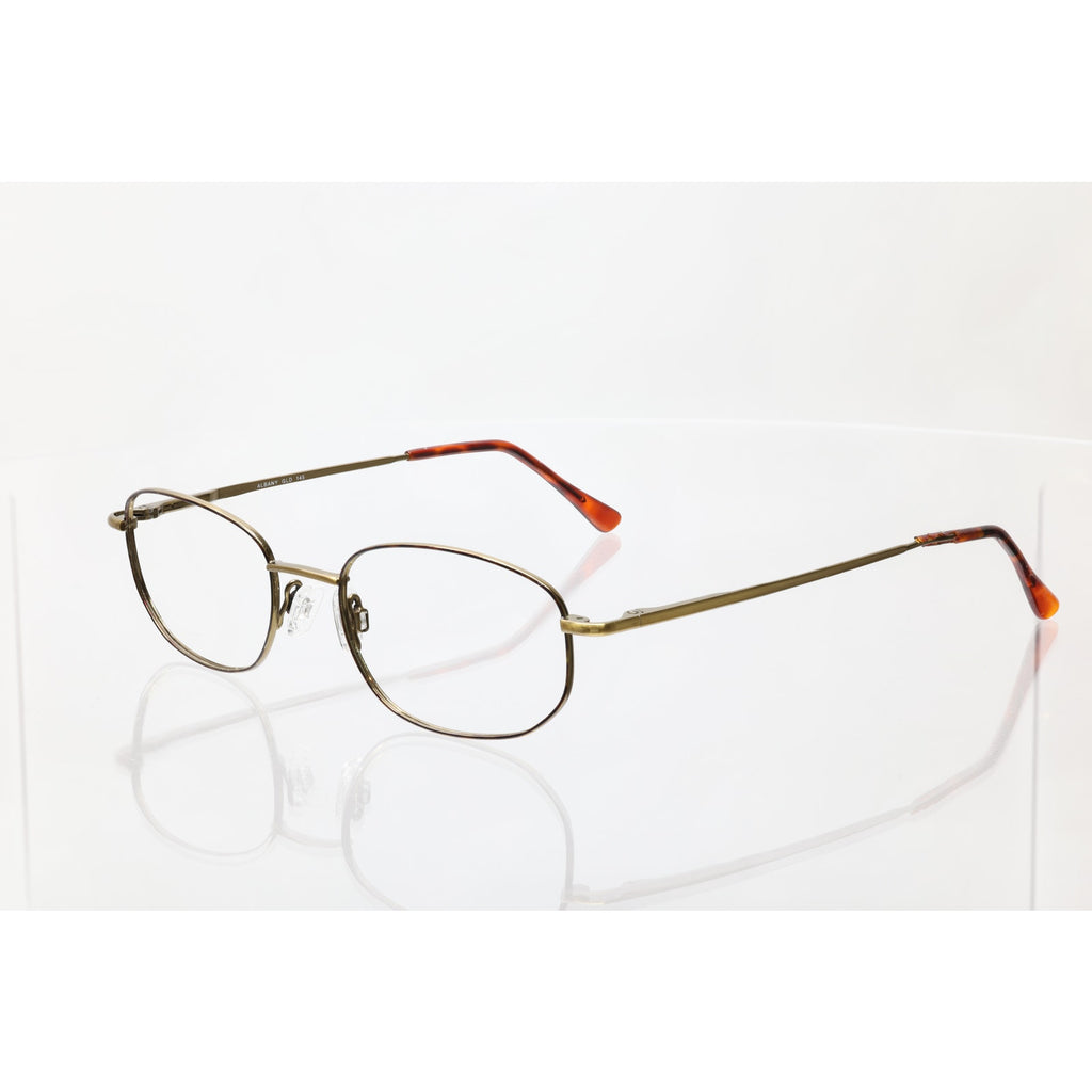 Van Heusen Albany 53-19-145mm GLD Eyeglass FRAMES ONLY - GOOD CONDITION - READ
