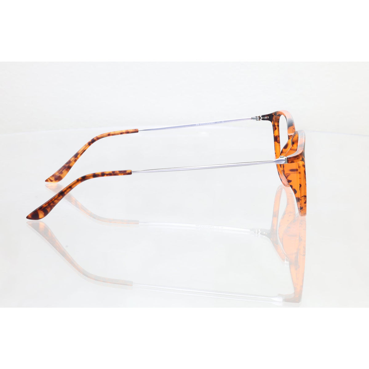 Eyebuydirect Strike brown/silver eyeglass frames, photo 6 of 7