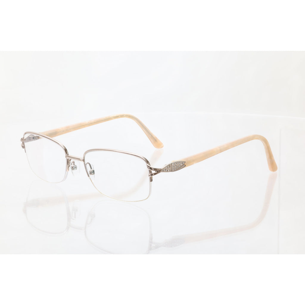 Kirkland Signature 683 Lewisville Gold Eyeglass FRAMES ONLY - VERY GOOD