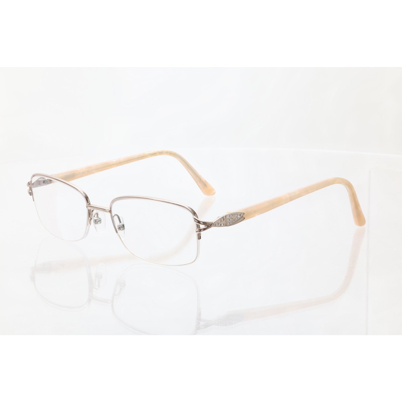Kirkland Signature 683 Lewisville Gold Eyeglass FRAMES ONLY - VERY GOOD