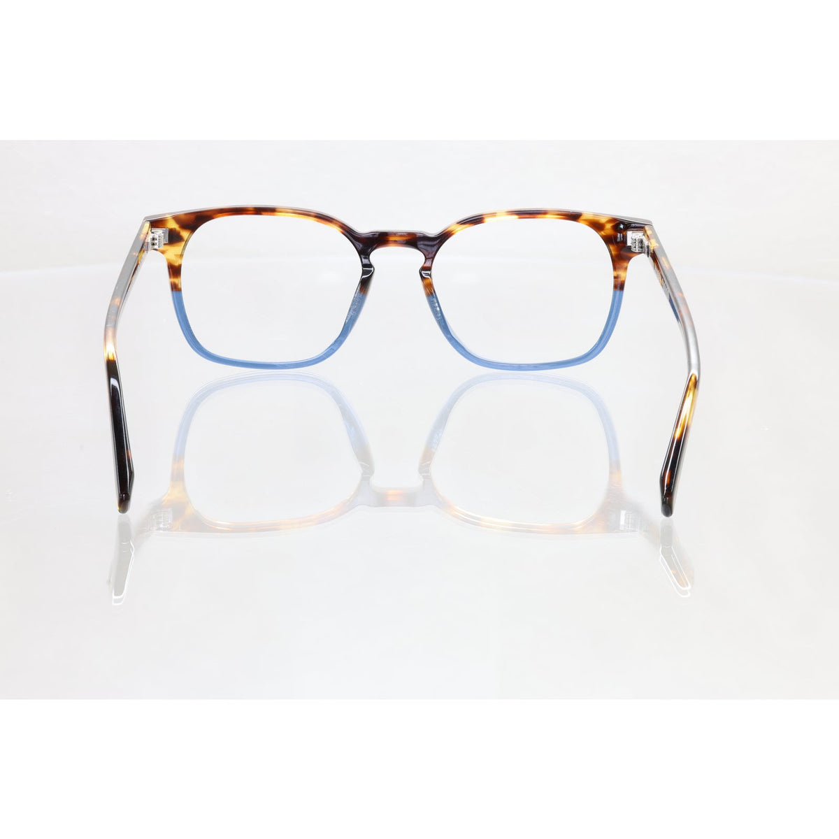 Warby Parker Santiago W 344 brown/blue eyeglass frames, photo 5 of 8