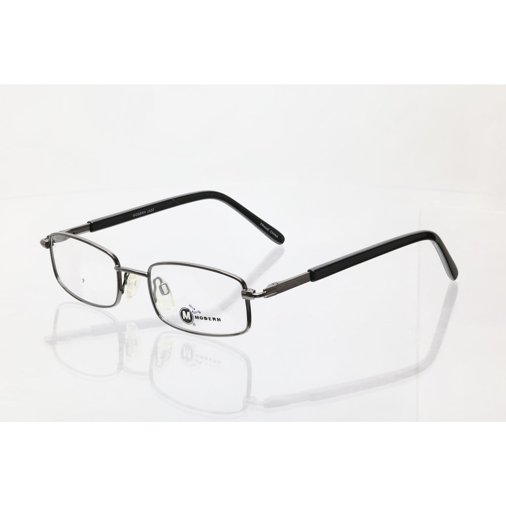 Modern Jazz Gunmetal 52-18-140mm Eyeglass FRAMES ONLY - NEW/WITHOUT TAGS
