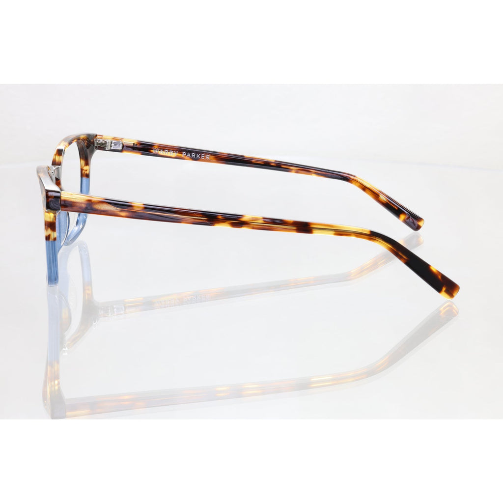 Warby Parker Santiago W 344 brown/blue eyeglass frames, photo 4 of 8