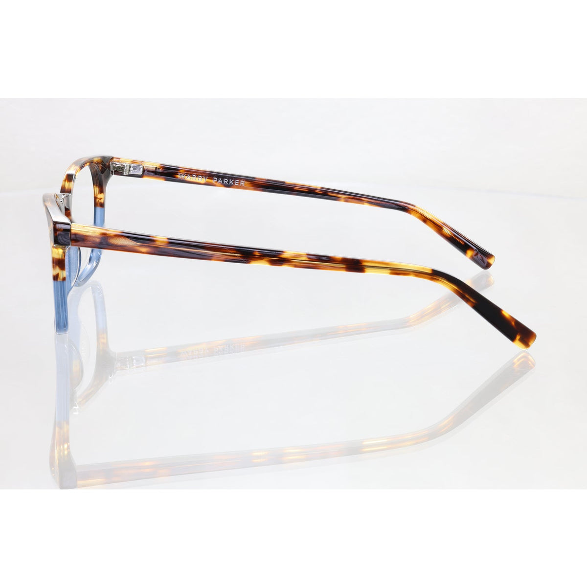 Warby Parker Santiago W 344 brown/blue eyeglass frames, photo 4 of 8
