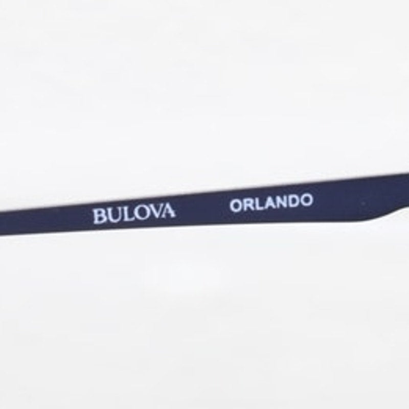 Bulova Orlando dark blue eyeglass frames, photo 8 of 8