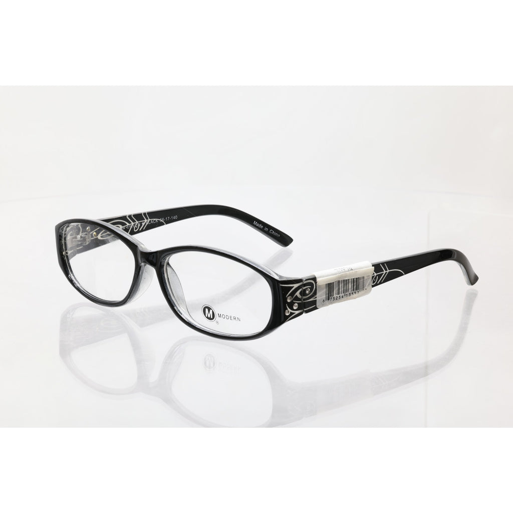 Modern Eileen Black 56-17-140mm Eyeglass FRAMES ONLY - NEW/WITH TAGS