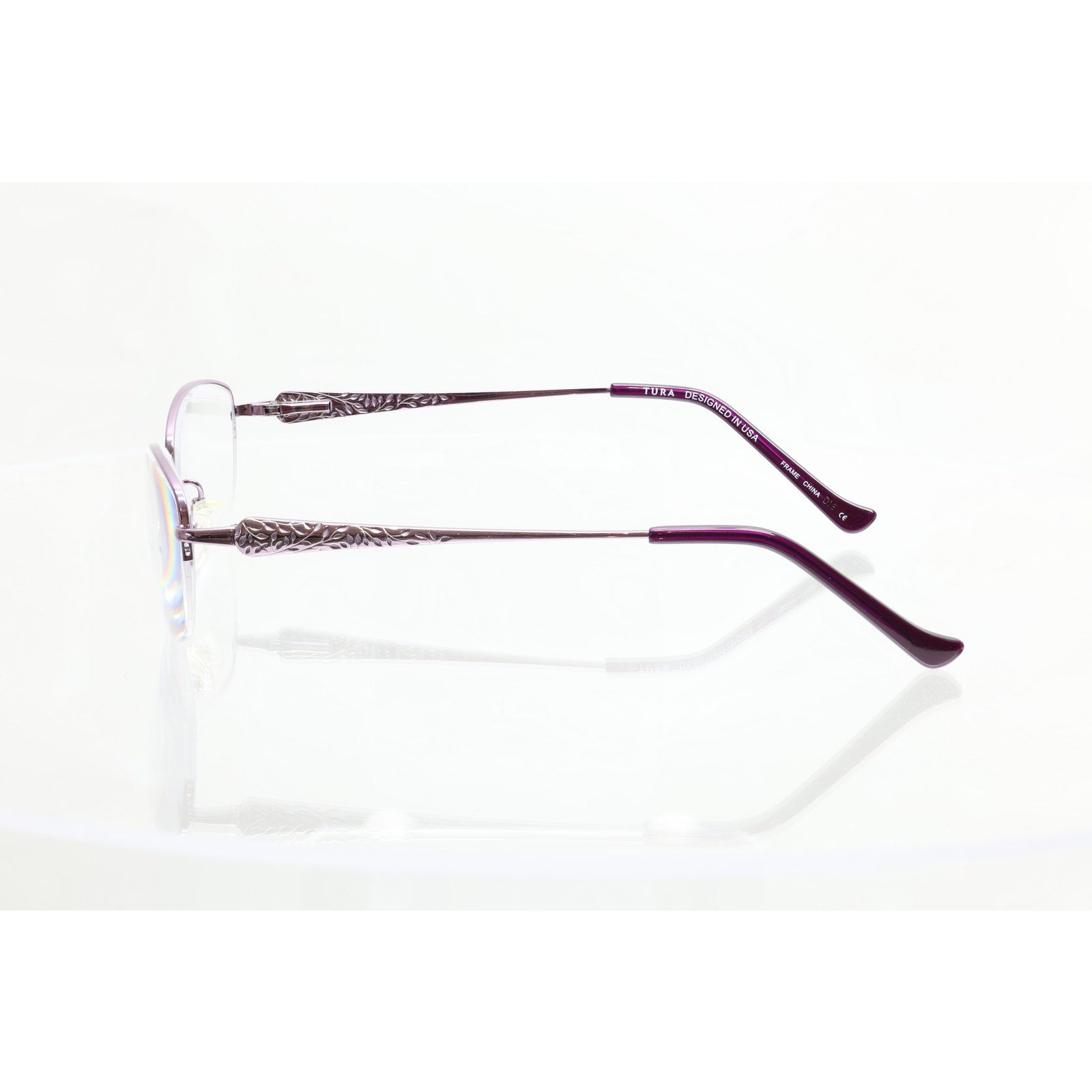 Tura R906 LIL B:34 52-17-135mm Eyeglasses FRAMES ONLY - VERY GOOD CONDITION