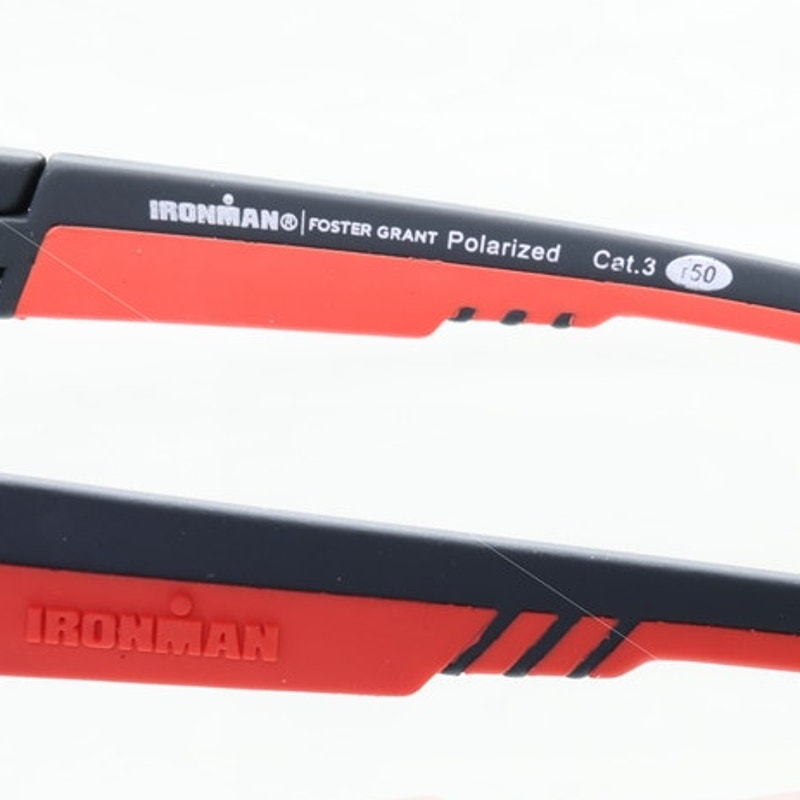 Foster Grant Ironman Precision SR0823 black/red eyeglass frames, photo 7 of 8