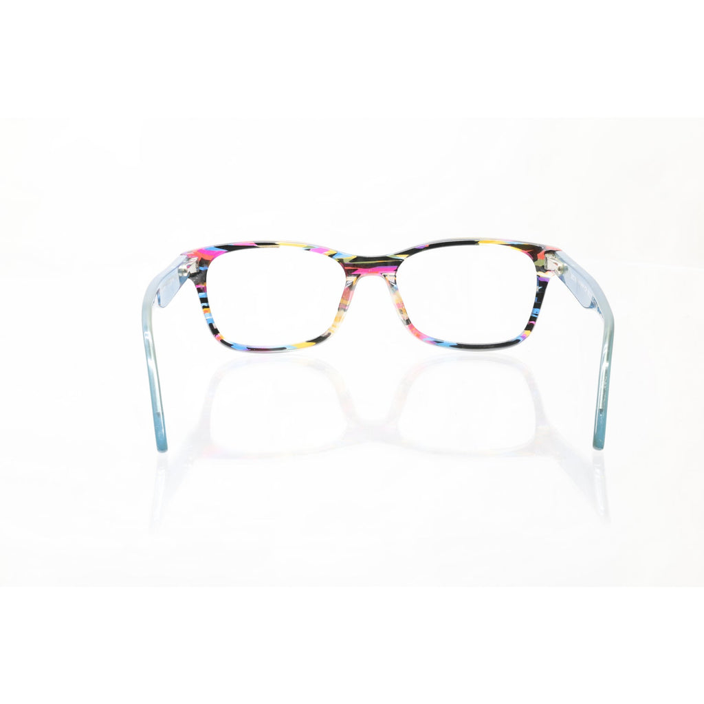 BCBGeneration CV 0002 blue stripe eyeglass frames, photo 5 of 6