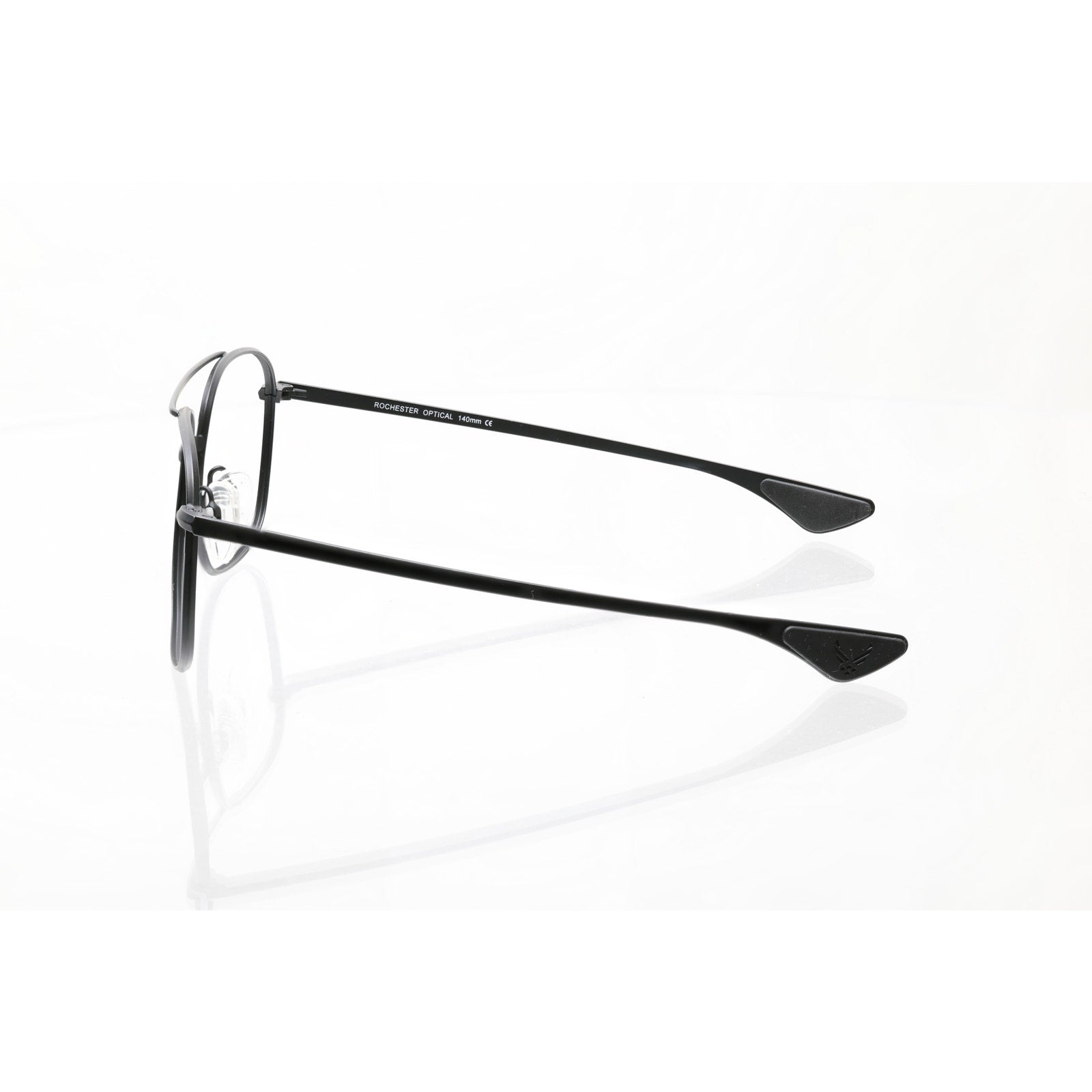 Rochester Optical RO-AFF M.Black 56-18-140mm Eyeglasses FRAMES ONLY - VERY GOOD