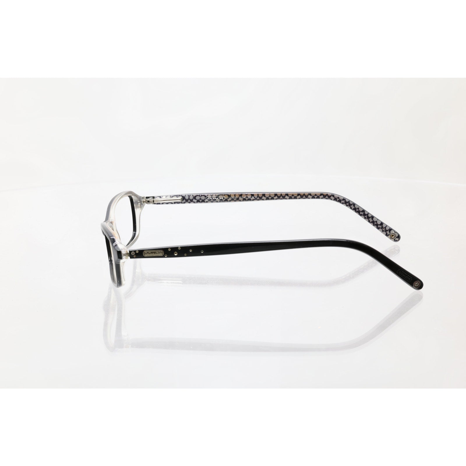 Coach LIZZIE (514) BLACK Eyeglass FRAMES ONLY - GOOD CONDITION