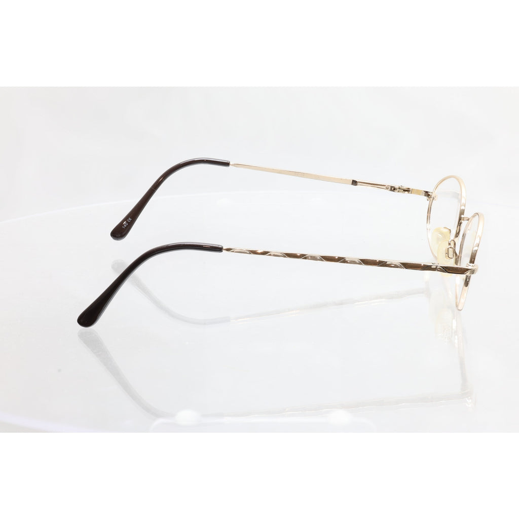 Modern Beth Gold 52-18-140mm Eyeglass FRAMES ONLY - NEW/WITHOUT TAGS
