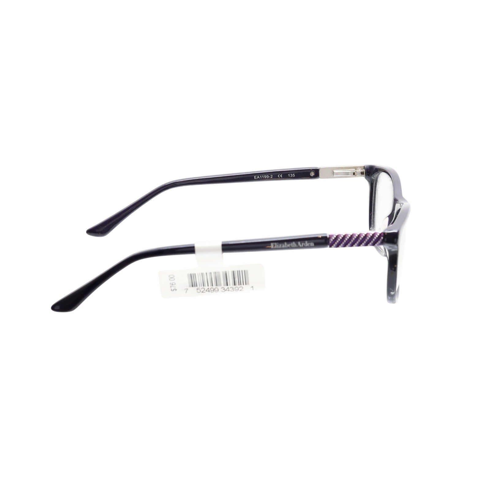 Elizabeth Arden EA1199-2 Dark Purple 55-16-135mm Eyeglasses FRAMES ONLY - NEW