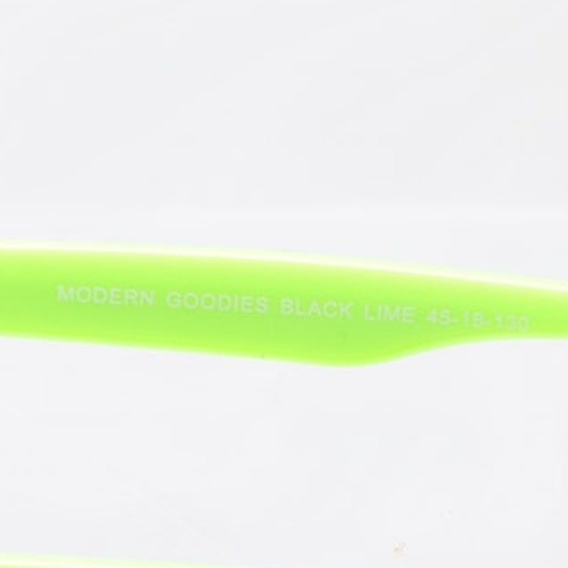 Modern Goodies Black Lime 45-16-130mm Eyeglass FRAMES ONLY - NEW/WITHOUT TAGS