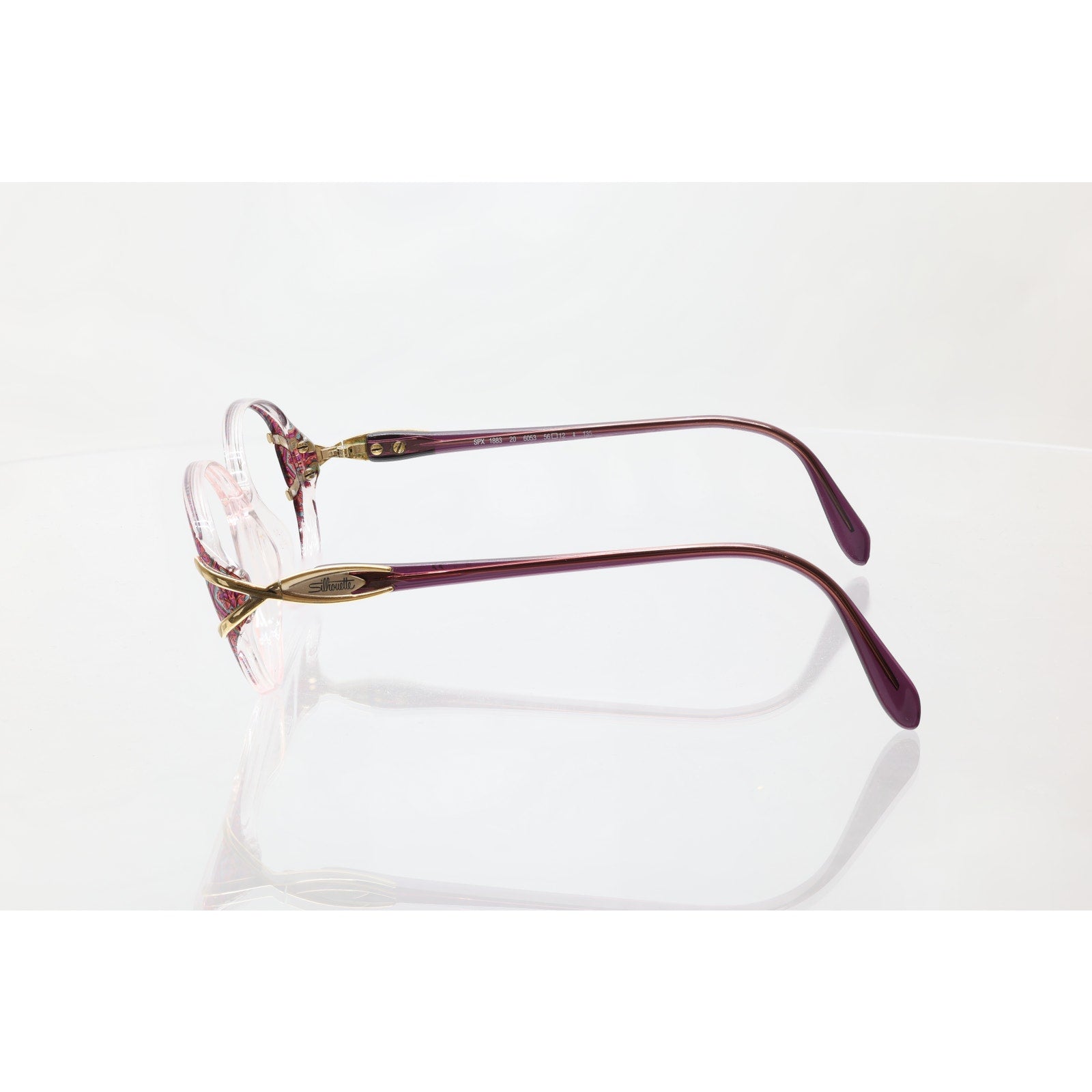 Silhouette SPX 1883/20 56-12-135mm 6053 Eyeglass FRAMES ONLY - GOOD CONDITION