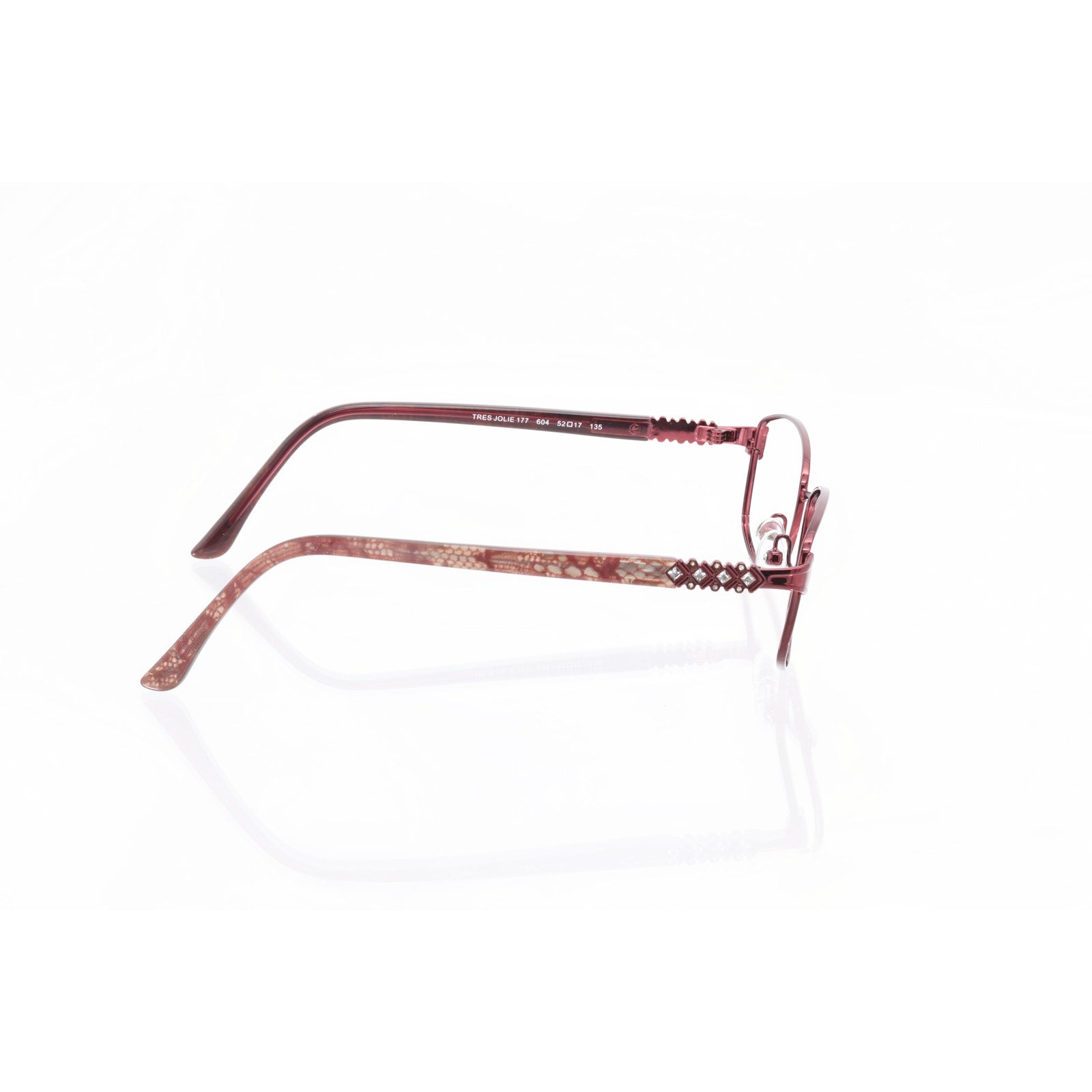 Tres Jolie 177 604 52-17-135mm Eyeglasses FRAMES ONLY - VERY GOOD CONDITION