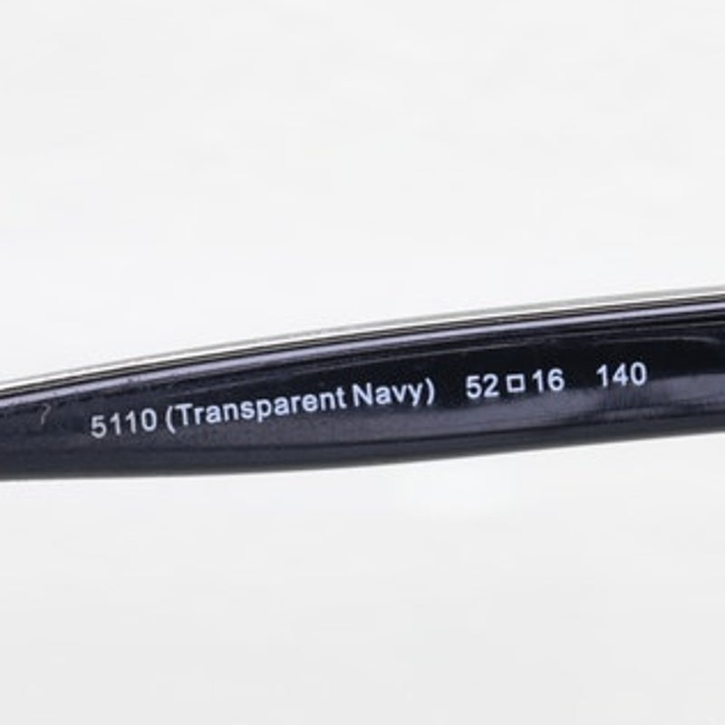 Coach HC6120 5110 transparent navy eyeglass frames, photo 8 of 8