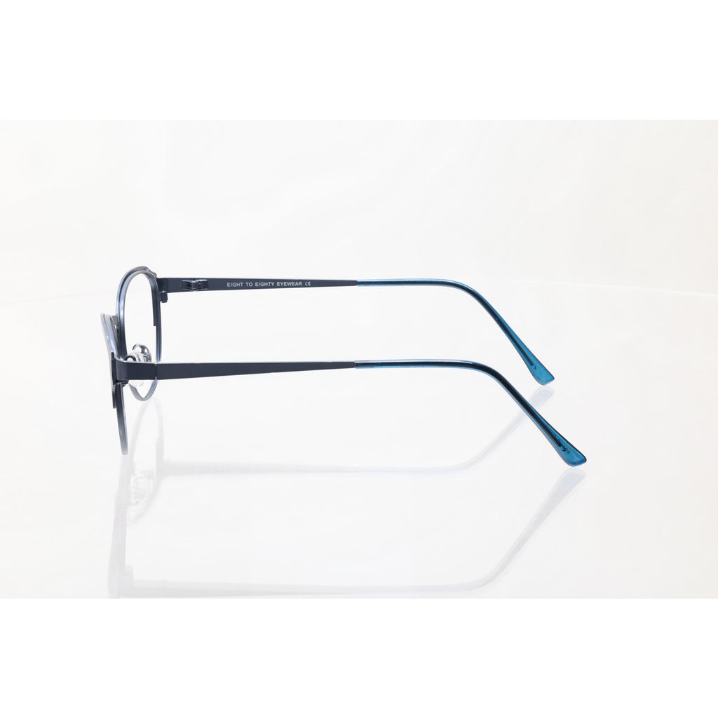 Eight to Eighty Eyewear Fanny 49-17-135mm Blue Eyeglass FRAMES ONLY - GOOD