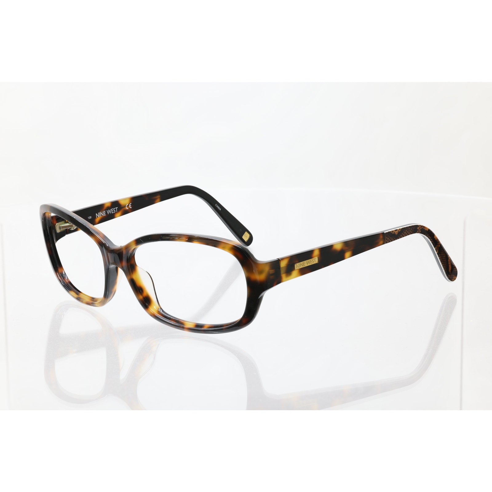 Nine West NW569S 57-15-130 218 Sunglass / Eyeglass FRAMES ONLY - GOOD CONDITION