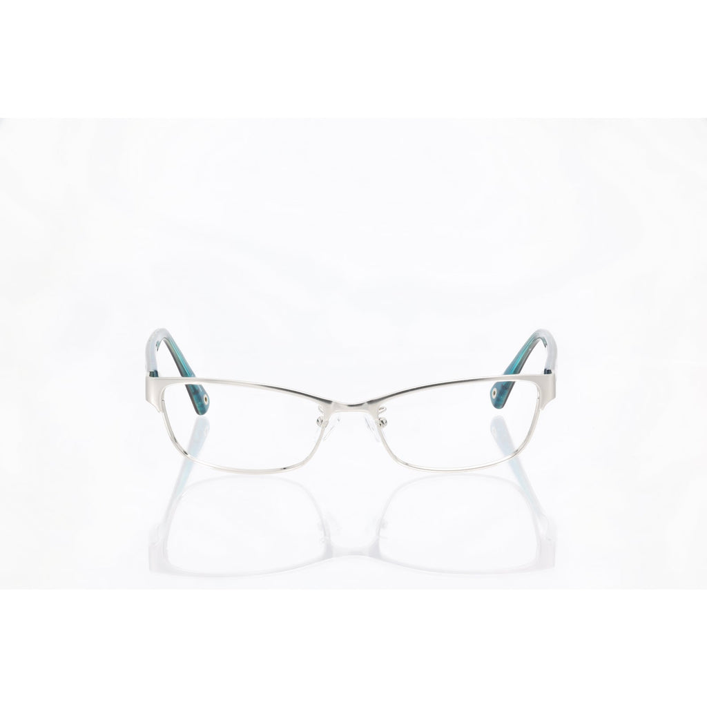 Coach HC5033 (Alyson) 9127 satin silver eyeglass frames, photo 3 of 6
