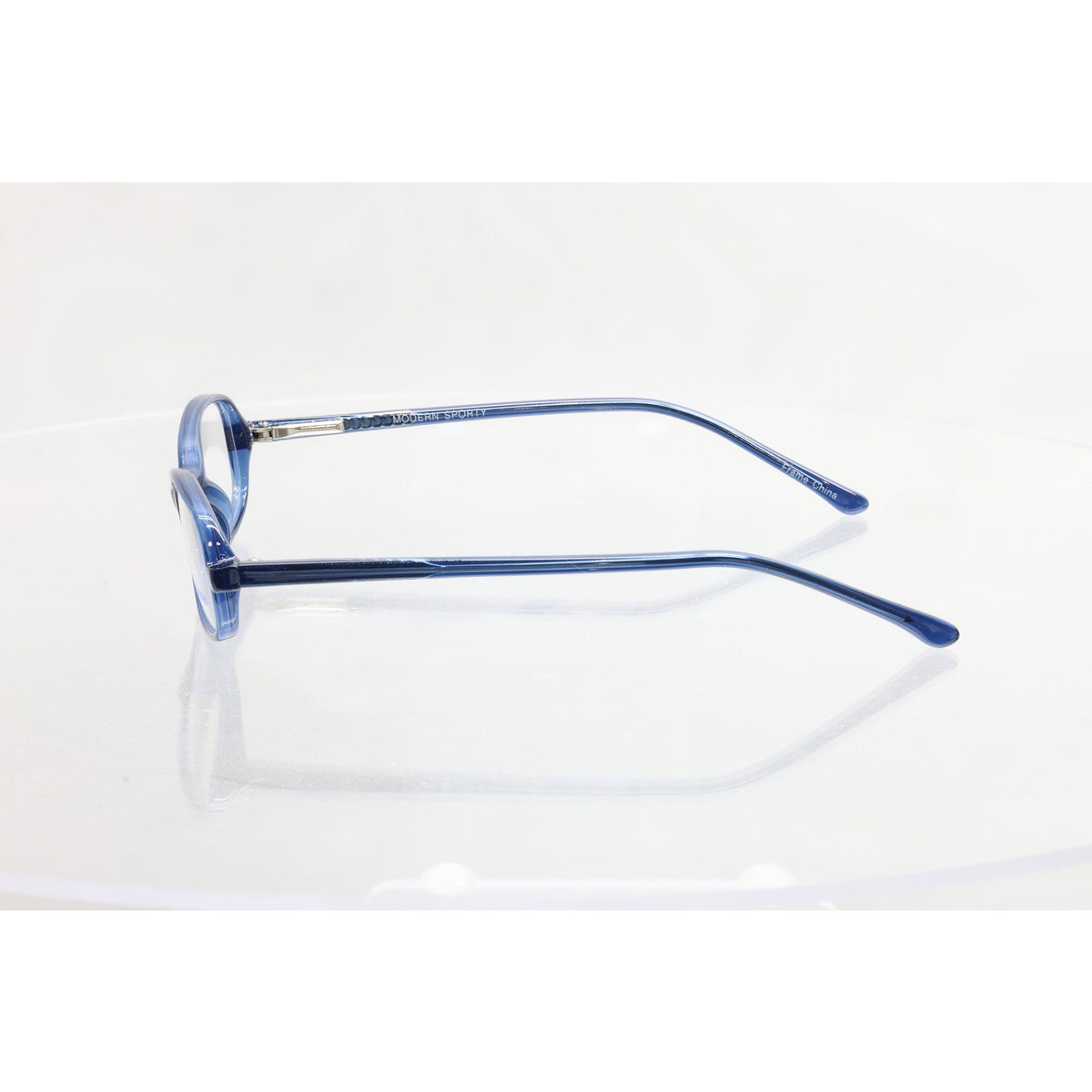 Modern Sporty Blue 46-17-130mm Eyeglass FRAMES ONLY - NEW/WITHOUT TAGS