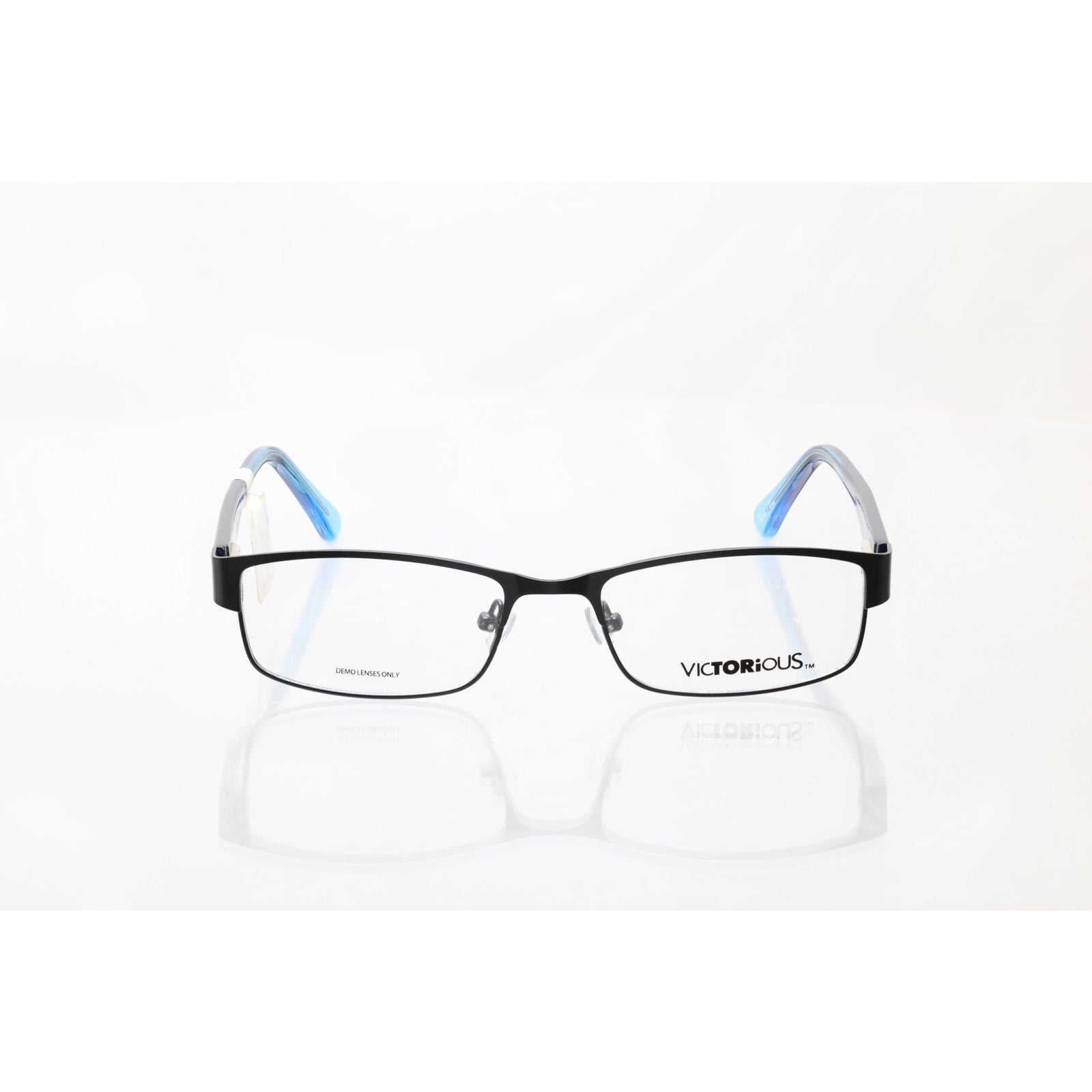 Victorious V421 BLK 50-17-135mm Eyeglasses FRAMES ONLY - NEW CONDITION