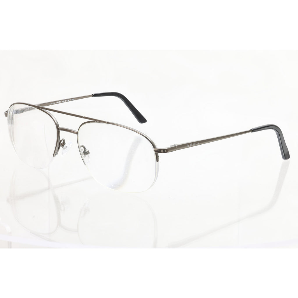 Van Heusen Artie 58-19-140mm Gun Eyeglass FRAMES ONLY - GOOD CONDITION