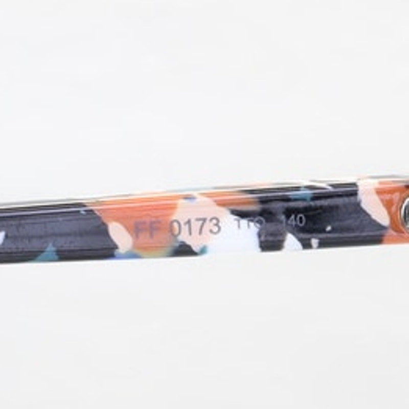 Fendi FF0173 TTO brown/white/blue eyeglass frames, photo 8 of 8