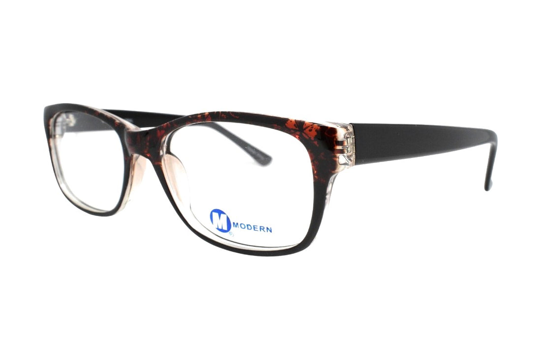 Modern Floral Brown Black 51-17-140mm Eyeglasses FRAMES ONLY - NEW CONDITION